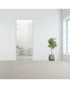 Glazen deur met deurkozijn XL 2,4m² - Aluminium
