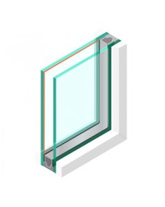 Dubbel glas HR++ 33.2 - sp - #33.1