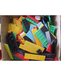 2 mm Beglazingsblokjes - Verpakt per 1000 stuks