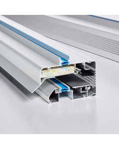 Ventilatierooster Duco GlasMax 10/15/20/25 RAL kleur standaard