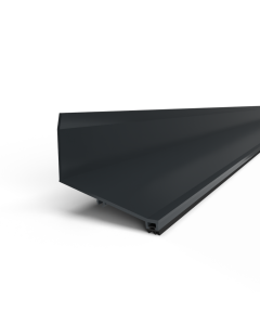 Aluminium muuraansluitprofiel voor veranda